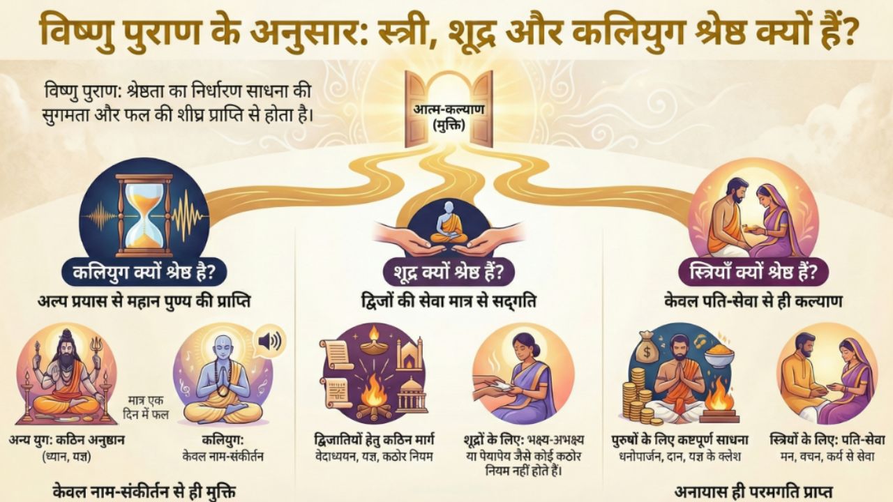 स्त्री, शूद्र और कलयुग श्रेष्ठ क्यों है - Stri, Shudra & Kalyug kyu shreshth hai